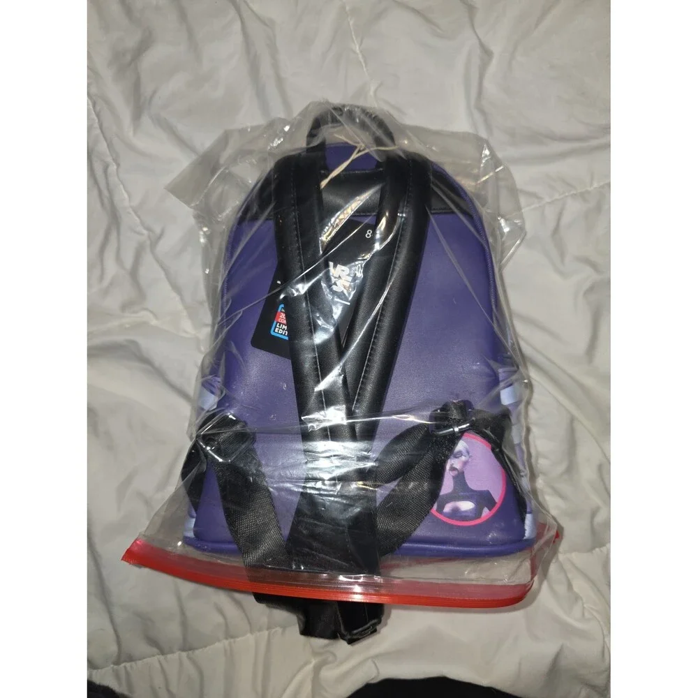 NWT loungefly Disney star wars asajj ventress mini backpack bookbag purse bag !
